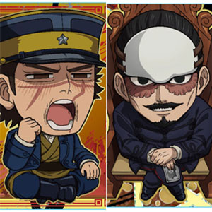 Niformation Golden Kamuy Gold Bullion Seal Wafer 20 pieces BOX (candy toy/ten...