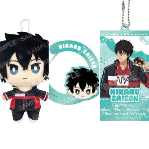 New Prince of Tennis Plush Toy Set 4th (F Hikaru Zaizen)