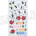Haikyuu! ! Schedule sticker Inarizaki High School Yuru Palette