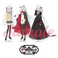 "Bishoujo Kaleidoscope" Kirie Kabono 3-piece acrylic figure set