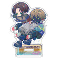 Galaxy Express Milky☆Subway Hologram Mini Acrylic Stand Kurt & Max Drawing 2n...