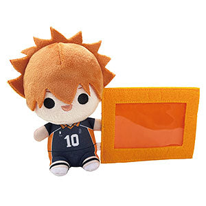 Stuffed toy with card case "Haikyu!!" 01/Shoyo Hinata