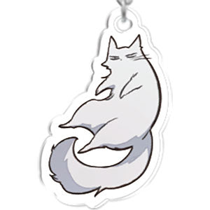 There is no place for a fake princess Acrylic charm Le Guine