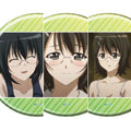 Set of 3 can badges "TV anime 'Yosuga no Sora'" 02/Nao Yorhime (official illu...