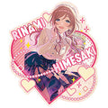 Gakuen Idolmaster Travel Sticker 2 (12) Himesaki Rinami