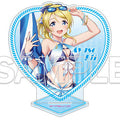 “Love Live! ] Heart-shaped glitter acrylic stand Eri Ayase