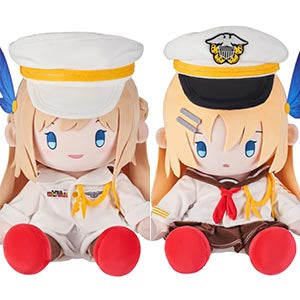 [Bonus] PUNI MI Plush Toy Battleship Girl R Lexington & Saratoga Set