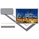 Aluminum panel for jigsaw puzzles Panel Max No.3-TW Silver (66-257)