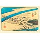 Jigsaw Puzzle 53 Stations of the Tokaido Shimada "Oigawa Sungan" 300 pieces (...