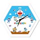 Jigsaw Clock Mini Doraemon 82 pieces (82-JC12)