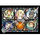 Art Crystal Jigsaw Howl's Moving Castle Magic Castle News 208 Pieces (208-AC27)