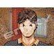 Jigsaw Puzzle Haikyu! ! Second Season Mosaic Art Asahi Tomine 300 Large Piece...