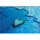 Jigsaw puzzle Heart Reef Island 300 pieces (B51-221)
