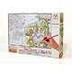 Jigsaw Puzzle Coloring Book (Coloriage) Afternoon Tea Party 150 Large Pieces ...