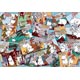 Jigsaw Puzzle Moomin Comics Nyoronyoro 300 pieces (03-864)