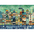 Jigsaw Puzzle Noriko Nishimura Starry Night City 500 Pieces (06-103)