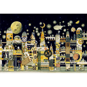Jigsaw Puzzle Noriko Nishimura Moon Civilization 300 pieces (26-297)