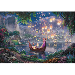 Jigsaw Puzzle Rapunzel on the Tower Tangled 1000 pieces (D-1000-488)