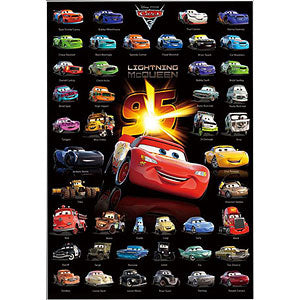 Jigsaw Puzzle Cars 3 Cast Collection 1000 Pieces (D1000-486)