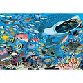 Jigsaw Puzzle Taro Tomonaga Aquarium Friends 100 Large Pieces (26-803)