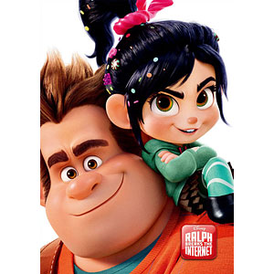 Jigsaw Puzzle Sugar Rush: Online Vanellope and Ralph 108 Pieces (D108-004)