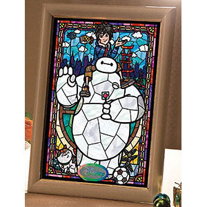Jigsaw puzzle Baymax stained glass 266 pieces (DSG266-959)
