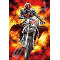 Jigsaw Puzzle Kamen Rider Series Yoshito Sugawara WORKS Give Us Hope 300 Pieces (300-1530)