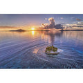 Jigsaw Puzzle Small Paradise (Sunset on JEEP Island) 1000 pieces (10-1345)