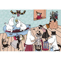 Jigsaw puzzle Moomin Moominmama's helper 300 pieces (03-900)