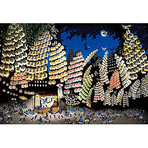 Jigsaw Puzzle Seiji Fujishiro Kanto Festival -Akita- 300 pieces (300-339)