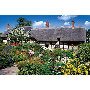 Jigsaw Puzzle Beautiful Gardens of the World Anne Hathaway's Flower Garden 20...