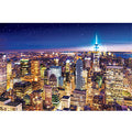 Jigsaw Puzzle World Landscape Night View of New York - America 1000 Pieces (1...