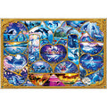 Jigsaw Puzzle Glowing Puzzle Lassen Masterpiece Collection 2016 Very Small Pi...