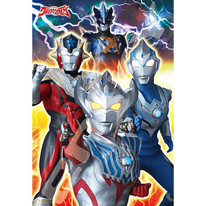 Jigsaw Puzzle Ultraman Taiga Tri Squad 108 Large Piece (108-L737)