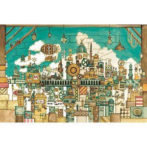 Jigsaw Puzzle Fairy Tale Art Noriko Nishimura Kingdom of Mouse in the Attic 1...