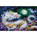 Jigsaw Puzzle Shining White Dragon 1000 Pieces (11-596)