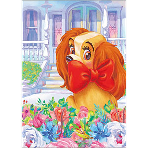 Jigsaw Puzzle New England Lady Tight 266 Pieces (DPG-266-580)