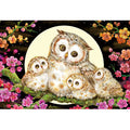 Jigsaw Puzzle Moonlit Night Cherry Blossom Viewing 1000 Micro Pieces (M81-592)