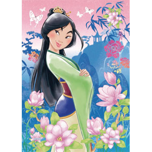 Puzzle decoration Mulan-strong heart- 108 pieces (72-024)