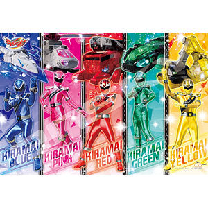 Jigsaw Puzzle Mashin Sentai Kiramager Kiramental Full Throttle! 108 Large Pie...