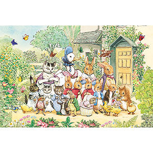 Jigsaw Puzzle Peter Rabbit Family & Friends 1000 Pieces (11-598S)