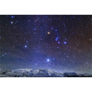 Jigsaw Puzzle Starry Night Hokkaido Tokachidake and Geminid Meteor Shower 300...