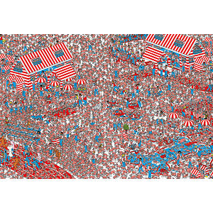 Jigsaw puzzle Where’s Wally? Land of Woof 1000 Micro Pieces (M81-727)