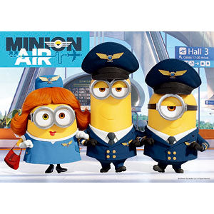 Jigsaw puzzle Minion Air 108 pieces (03-062)