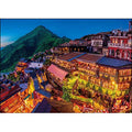 Jigsaw puzzle Jiufen full of light 500 pieces (05-1036)