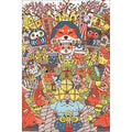 Jigsaw Puzzle Gochaful World Wasshoi Wonderful 1000 Pieces (10-1372)