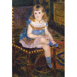 Jigsaw puzzle Georgette Charpentier sitting (Pierre-Auguste Renoir) 300 piece...