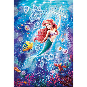 Jigsaw Puzzle Pop-up Puzzle Decoration Ariel -Sparkling Sea- 300 pieces (73-301)