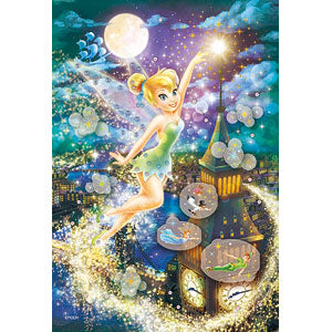 Jigsaw Puzzle Pop-up Puzzle Decoration Tinker Bell -Fairy Magic- 300 pieces (73-305)