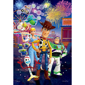 Jigsaw Puzzle Pop-up Puzzle Decoration Toy Story 4 -True Story- 300 Pieces (73-306)